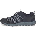 Chaussures de randonnée Merrell Wildwood noires en cuir synthétique légères Pointure 43,5 look fashion pour homme en promo 