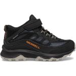 Merrell - Kid's Moab Speed Mid A/C Waterproof - Chaussures de randonnée - EU 29 - black