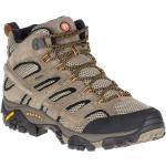 Chaussures de randonnée Merrell Moab beiges en fil filet en gore tex Pointure 43 pour homme 
