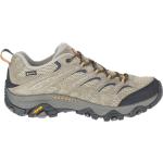 Chaussures de randonnée Merrell Moab beiges en fil filet en gore tex imperméables Pointure 43 look fashion pour homme en promo 