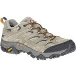 Chaussures de randonnée Merrell Moab beiges en fil filet en gore tex imperméables Pointure 47 look fashion pour homme 