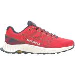 Chaussures de running Merrell Moab rouges en fil filet respirantes Pointure 41 look fashion pour homme 