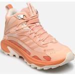 Chaussures de randonnée Merrell Moab Speed orange en fil filet en gore tex Pointure 40 look fashion pour femme en promo 
