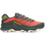Chaussures de randonnée Merrell Moab Speed orange tressées en fil filet en gore tex imperméables Pointure 50 pour homme 