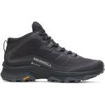 Chaussures de randonnée Merrell Moab Speed noires en fil filet en gore tex légères Pointure 42 look fashion pour homme en promo 