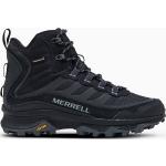 Chaussures de randonnée d'hiver Merrell Moab Speed noires en fil filet imperméables pour homme 