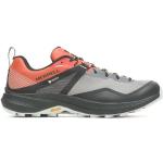 Chaussures de randonnée Merrell MQM orange en fil filet en gore tex pour homme en promo 