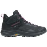 Chaussures de randonnée Merrell MQM noires en fil filet en gore tex légères pour femme en promo 