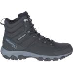 Chaussures de randonnée Merrell noires en cuir synthétique imperméables Pointure 43 classiques pour homme en promo 