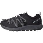 Chaussures de randonnée Merrell Wildwood noires Pointure 44 look fashion pour homme en promo 