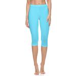 Leggings courts Merry Style turquoise Taille 4 XL look sexy pour femme en promo 