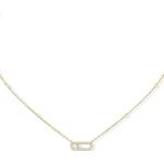 Messika collier Move Uno en or 18ct - Jaune