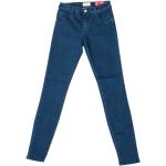 Jeans MET bleues foncé en cuir Taille XXS pour femme 
