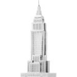Maquettes architecture en métal à motif Empire State Building 