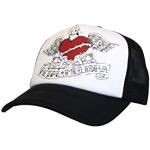 Metal Mulisha Sacred Heart Black Snapback Hat One Size