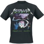 T-shirts à imprimés noirs en coton Metallica Taille XXL look fashion pour homme 