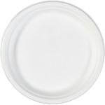 Assiettes jetables blanches en lot de 50 diamètre 26 cm 