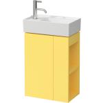 Meubles sous-lavabo Laufen jaune moutarde 