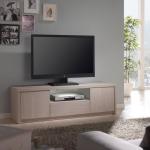 Meubles TV en bois marron modernes 