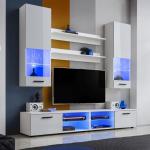 Meubles TV en bois marron en bois modernes 