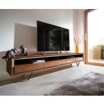 Meubles TV design marron en bois massif 