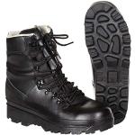 Chaussures de randonnée MFH noires en caoutchouc légères à fermetures éclair look fashion 