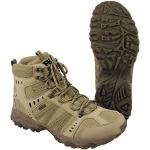 Chaussures de randonnée MFH marron en polyester imperméables Pointure 43 look militaire 