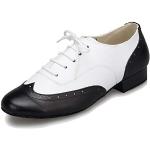 Chaussures de tango blanches en caoutchouc légères à lacets Pointure 41 look fashion pour homme 