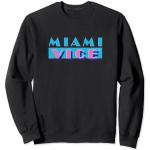 Miami Vice Sweat-shirt à col rond avec logo Sweatshirt