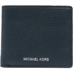 Portefeuilles de créateur Michael Kors bleus en cuir en cuir 