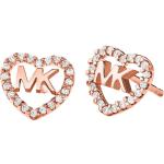 Boucles d'oreilles de créateur Michael Kors roses look fashion pour femme 