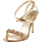 Sandales de créateur Michael Kors dorées Pointure 39,5 look fashion pour femme 