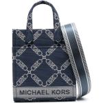 Michael Michael Kors sac cabas Gigi Empire à logo en jacquard - Bleu