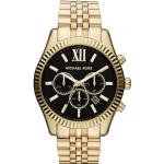 Michael Kors - Montre chronographe Lexington avec Bracelet en Acier Inoxydable doré pour Homme MK8286