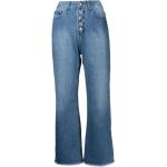 Jeans flare de créateur Michael Kors bleus Taille L look fashion pour femme 