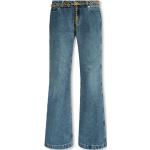 Jeans évasés de créateur Michael Kors bleus à logo look vintage 