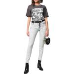 Jeans skinny de créateur Michael Kors gris en coton lavable en machine 