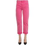 Jeans droits de créateur Michael Kors roses en coton Taille 3 XL pour femme 