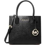 Sacs à main de créateur Michael Kors Mercer noirs cartable look fashion pour femme en promo 