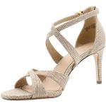 Sandales de créateur Michael Kors dorées Pointure 40 look fashion pour femme 
