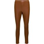 Leggings de créateur Michael Kors marron en cuir Taille XS look fashion pour femme 
