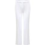 Pantalons droits de créateur Michael Kors blancs en polyester Taille XS pour femme 