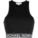 Débardeurs de créateur Michael Kors Michael Michael Kors noirs sans manches à col rond Taille L pour femme 