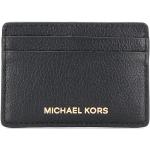 Porte-cartes en cuir de créateur Michael Kors Michael Michael Kors noirs en cuir pour femme 
