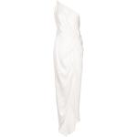 Robes en soie Michelle Mason blanches pour femme en promo 