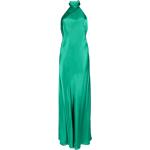 Robes de soirée longues Michelle Mason vert émeraude longues sans manches pour femme 