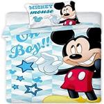 Housses de couette en coton Mickey Mouse Club Mickey Mouse 100x135 cm pour enfant 