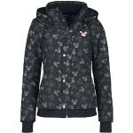 Mickey & Minnie Mouse All-Over Femme Veste d'hiver noir L 100% Polyester