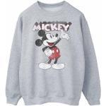 Sweats gris en jersey Mickey Mouse Club Mickey Mouse Taille 3 XL look fashion pour femme 