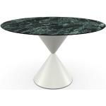 MIDJ table ronde CLESSIDRA 120 cm (Cat. GMA - Plateau en cramique et base en mtal)